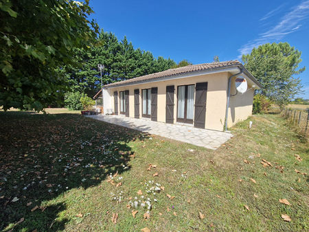 maison de plain-pied 105m² à saint quentin de baron