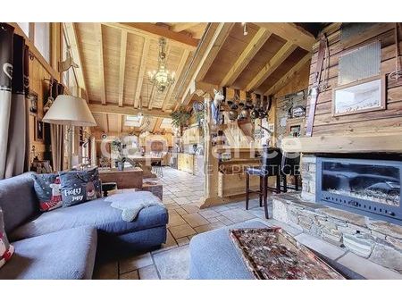 vente maison 9 pièces 215 m² les contamines-montjoie (74170)