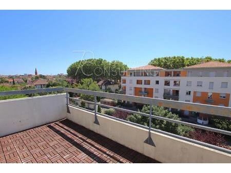 toulouse minimes appartement type 3 terrasse parking