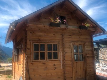 chalet bois habitable 20m2 avec étage