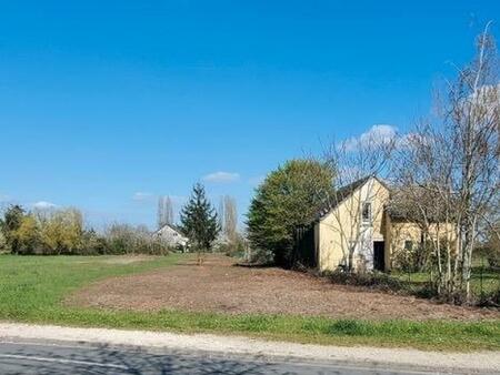 terrain plat de 1000 m² à asnières-les-bourges