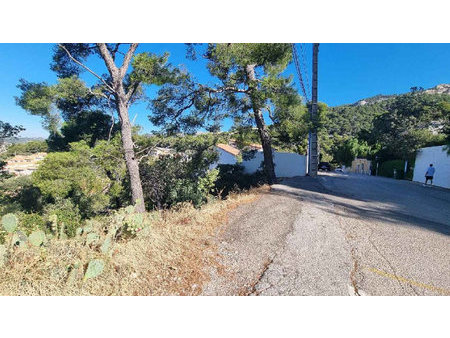 toulon - faron - terrain de 1631m2