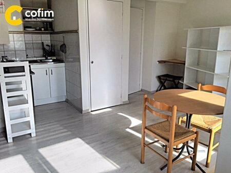 pau notre dame - investissement locatif ! studio 20 m² meublé