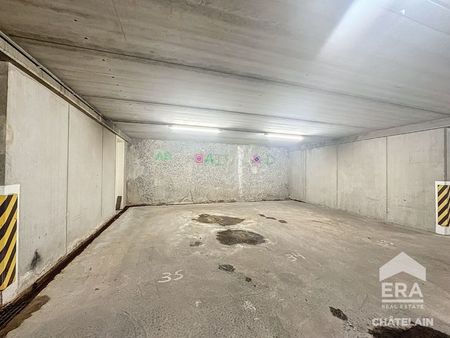 etterbeek - emplacements de parking souterrain