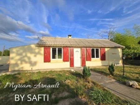 maison plain-pied 70 m² terrain 1670 m²