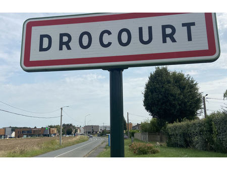 vente terrain 353 m² drocourt (62320)