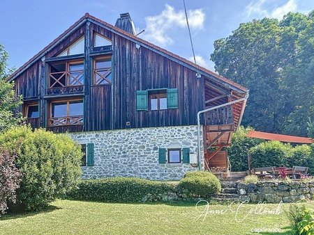 magnifique ferme rénovée à vendre viuz en sallaz (74) avec vue panoramique