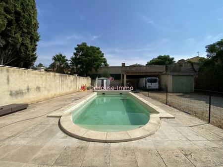 maison de ville avec piscine en viager occupé 7 pieces de 145 m2 sur 675 m2 de terrain ave