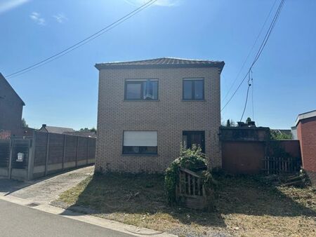 bassenge - maison 3 chambres avec jardin en gros oeuvre