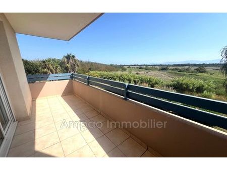 vente appartement 2 pièces 41 m² canet-en-roussillon (66140)