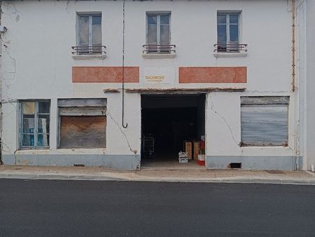 a vendre garage + habitation