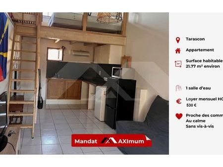 location appartement 1 pièce 21 m² tarascon (13150)