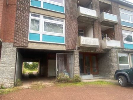 marcinelle (bruyeres) spacieux appartement +garage privè