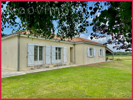 vente belle maison de plain-pied sur grand terrain