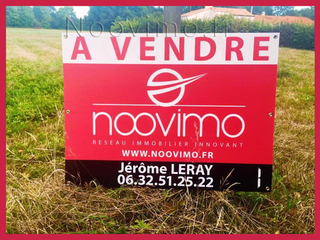 vente terrain non viabilisé de 456m2 en hameau