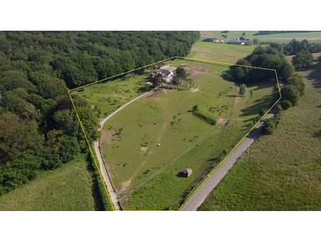 maison de campagne sur plusieurs hectares