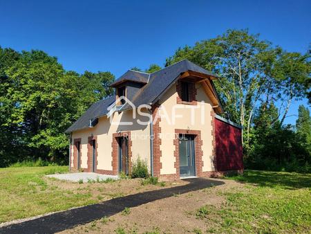 auberville-maison neuve-55m² sur 500m² de terrain