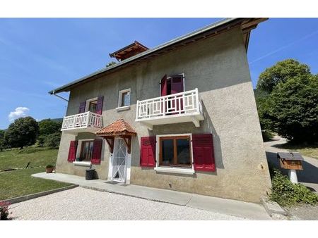 vente maison 6 pièces 160 m² leschaux (74320)