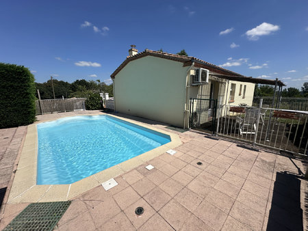 maison de plain-pied 3 chambres  garage  piscine  jardin  47