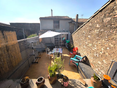 minervois - maison 5 pièces  4 chambres  grand garage  terrasse