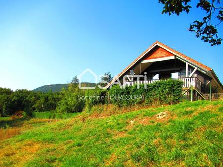 chalet en campagne  grand terrain