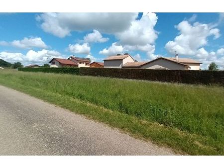 vente terrain 1680 m² crottet (01290)