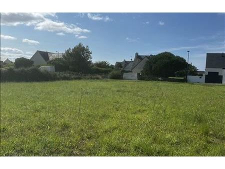 vente terrain 1350 m² plouhinec (29780)