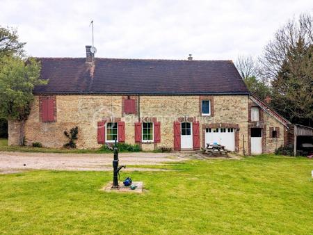 vente longère et corps de ferme à saint-agnan-sur-sarthe (61170) : à vendre / 133m² saint-