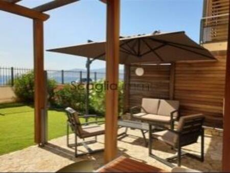 vente  appartement type 3  rive sud d'ajaccio  vue mer.