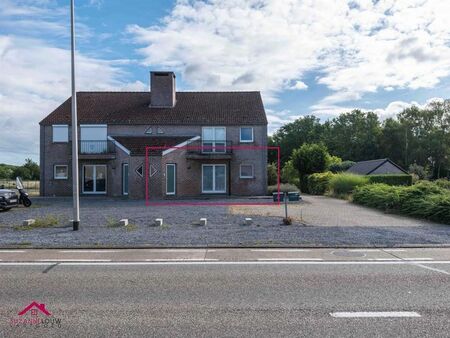 ruim gelijkvloers appartement met 2 slaapkamers