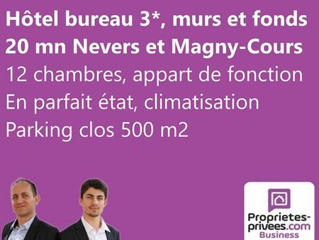 secteur nevers - hotel bureau 3*  murs et fonds