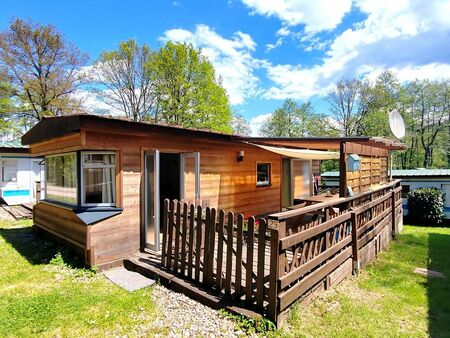 mobile home dans camping familial