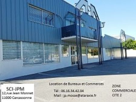 3 bureaux dispo a carcassonne cite2 zone commerciale