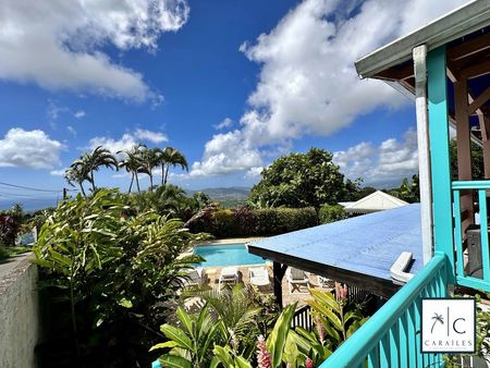 villa touristique composée de 5 appartements avec vue mer panoramique