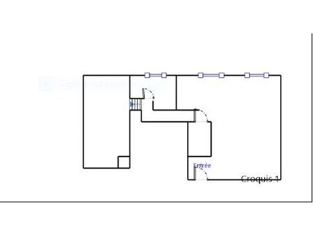 f2 + parking melun 77000 prefecture ( 45m2 au 2ème étage 53m2 au sol)