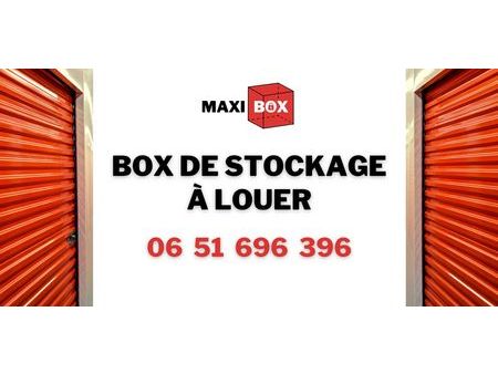 location box/garage de stockage