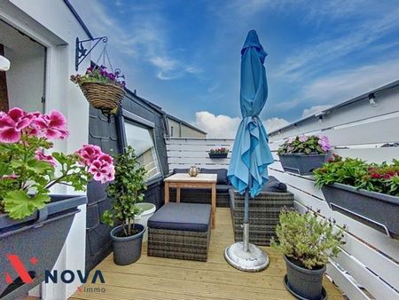 magnifique appartement duplex 2 ch et terrasse