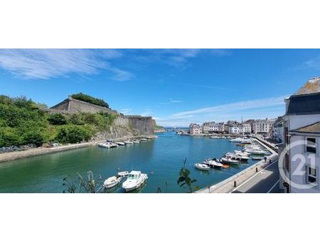 appartement f3 à vendre - 3 pièces - 65 83 m2 - le palais - 56 - bretagne