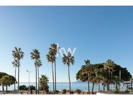 exclusivite-cannes/croisette : appartement 2p (93m2) en front de