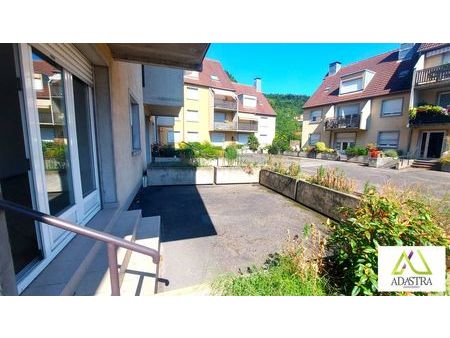 f3 79m2 avec terrasse - rez-de-chaussée - 2 chambres - garage - cave