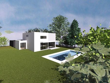 ouest strasbourg - exceptionnel - terrain constructible 1116 m² - permis de construire acc