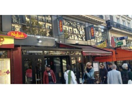 restaurant (actuellement kebab) boulevard montmartre paris 75002