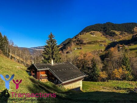 charmant chalet d'estive à arêches-beaufort