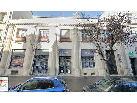 vente local 355 m² avenue anatole france nancy