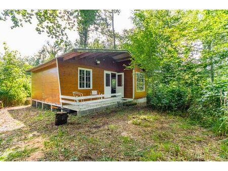 chalet 2 chambres sur un vaste terrain de près de 50 ares