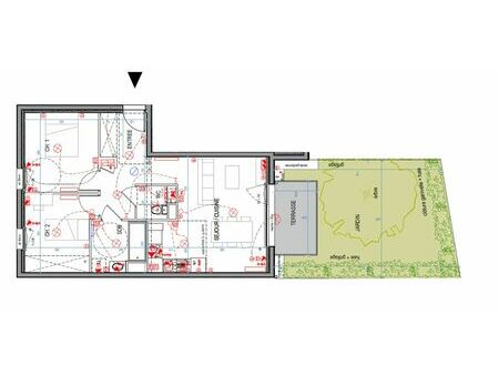 t3 neuf avec jardin privatif  et parking en sept 2025