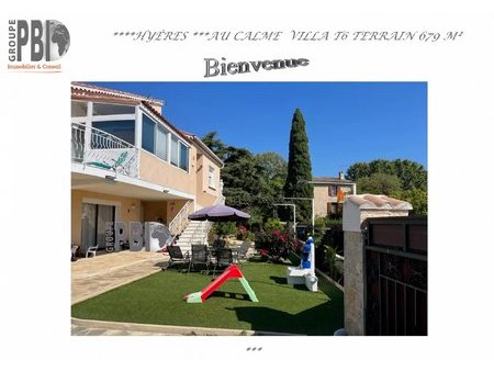 maison 6 pièces - 158m² - hyeres