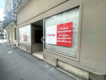 location de local commercial de 38 m² à saint-quentin - 02100