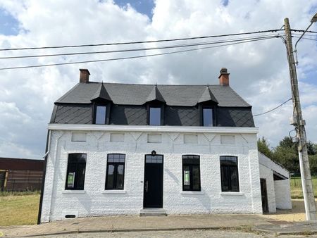 maison rénovée avec jardin