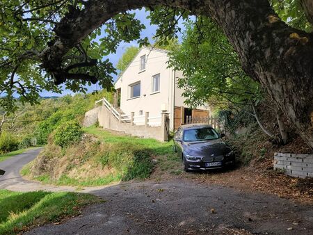 maison avec vue sur la montagne